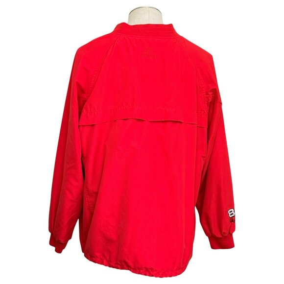 Chase Authentics NASCAR Budweiser Dale Earnhardt Jr Red Windbreaker Jacket XL - Picture 9 of 10